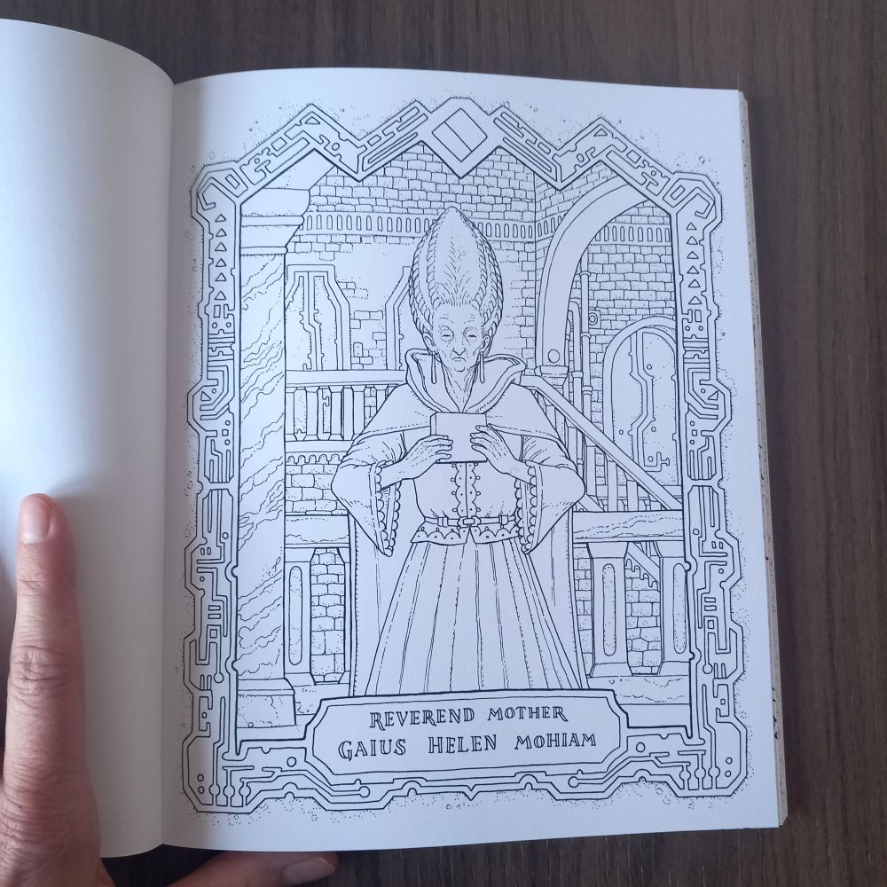 Duna oficiální omalovánky - ilustrace